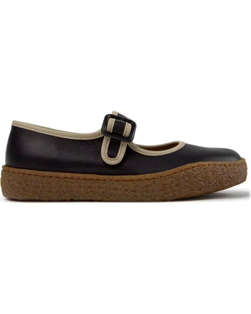 BAILARINAS DE PIEL CAMPER PEU TERRENO K201825 NEGRO009