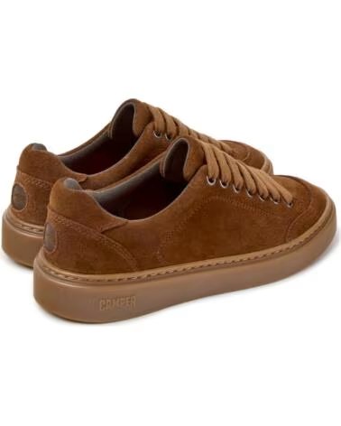 CAMPER K201907 RUNNER TWENTYFIVE DAMEN SNEAKER AUS BRAUNEM WILDLEDER MARRON013