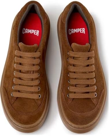 CAMPER K201907 RUNNER TWENTYFIVE DAMEN SNEAKER AUS BRAUNEM WILDLEDER MARRON013