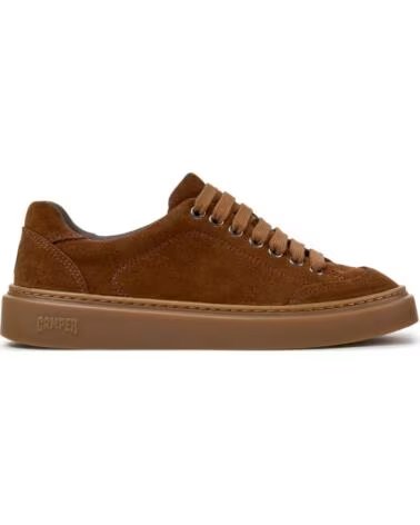 CAMPER K201907 RUNNER TWENTYFIVE DAMEN SNEAKER AUS BRAUNEM WILDLEDER MARRON013