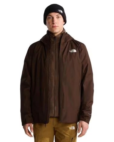 GIACCA UOMO TRICLIMATE DARK NF0A8G0SP4W1 MARRONE CHIARO MARRON CLARO