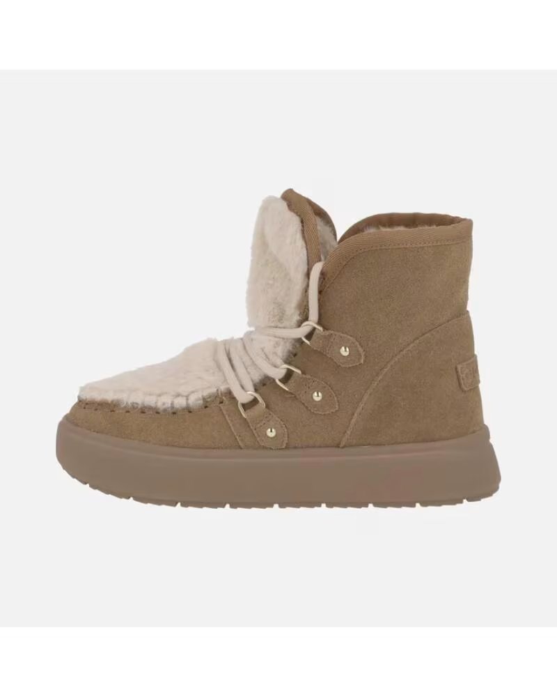 GIOSEPPO BOTTES CUIR 80740 BEIGE