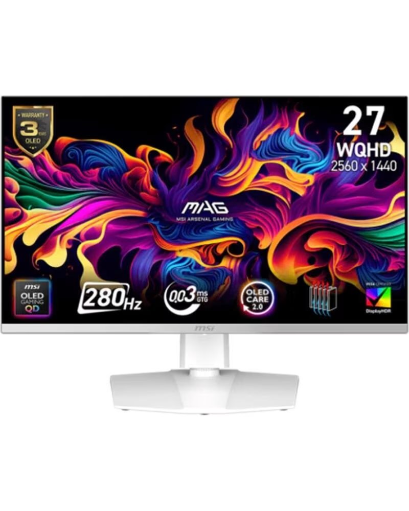 MSI MONITOR GAMING MAG 272QPW QD-OLED X28 26,5 POLLICI WQHD 280HZ