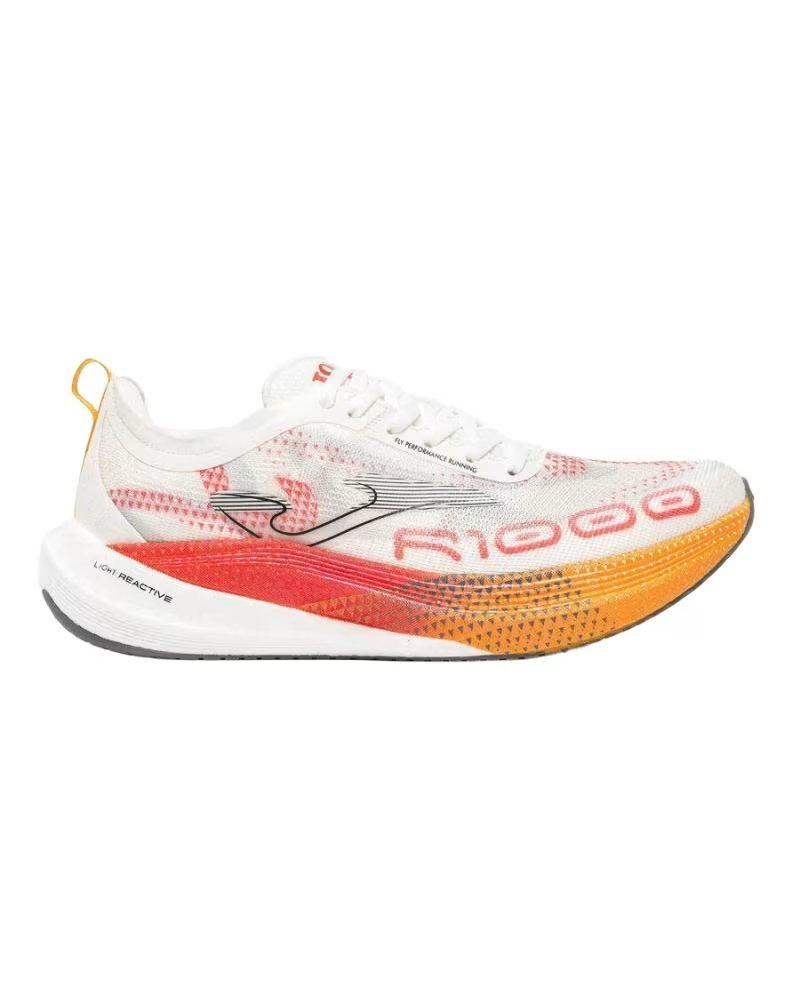 JOMA LAUFSCHUHE R1000 WEISS UND ORANGE NARANJA