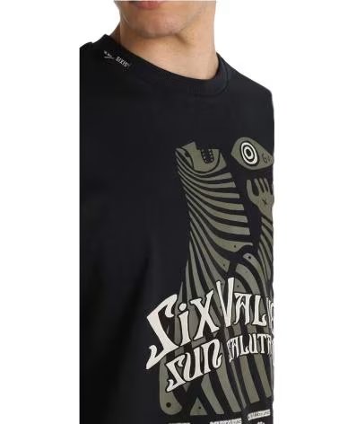 SIX VALVES CAMISETA 55204-1759-299 NEGRO