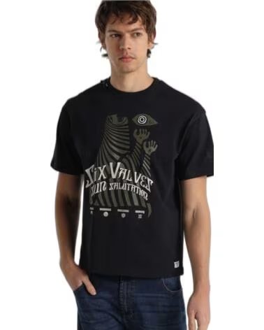 SIX VALVES CAMISETA 55204-1759-299 NEGRO