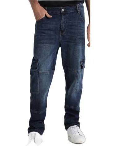 SIX VALVES PANTALON CARGO DENIM 50057-1815-963 BLEU AZUL