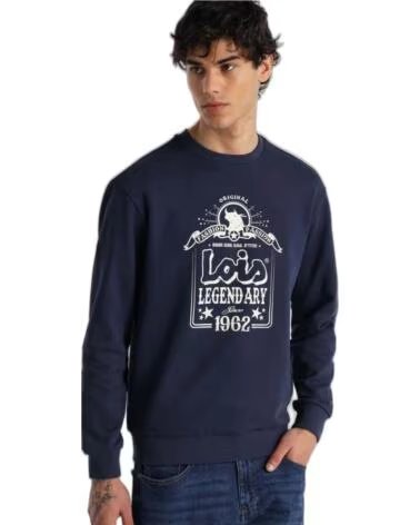 LOIS JEANS SWEATSHIRT 16637-3596-569 MARINEBLAU AZUL