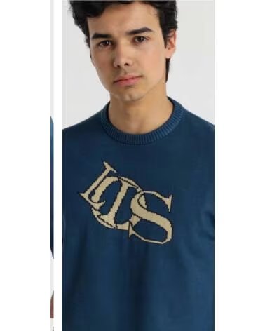 HERREN LANGARMPULLOVER LOIS 17694-9003-467 AZUL