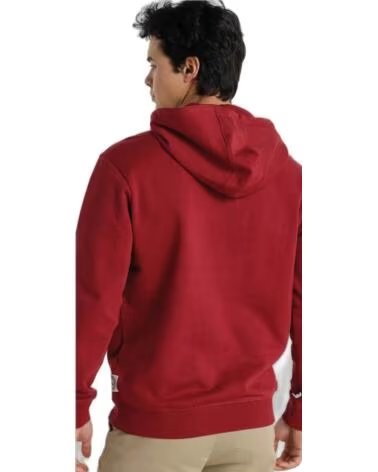 LOIS JEANS SUDADERA 16639-9010-458 CON CAPUCHA ROJO