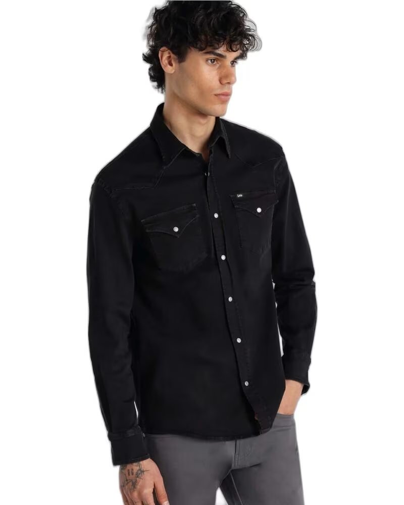 LOIS JEANS CAMICIA IN DENIM OVERSHIRT 14496-3777-998 SCURO AZUL