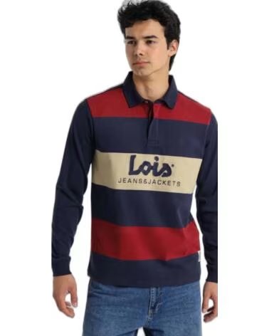 LOIS JEANS POLO 13331-3599-569 GESTREIFT LANGARM VARIOS COLORES
