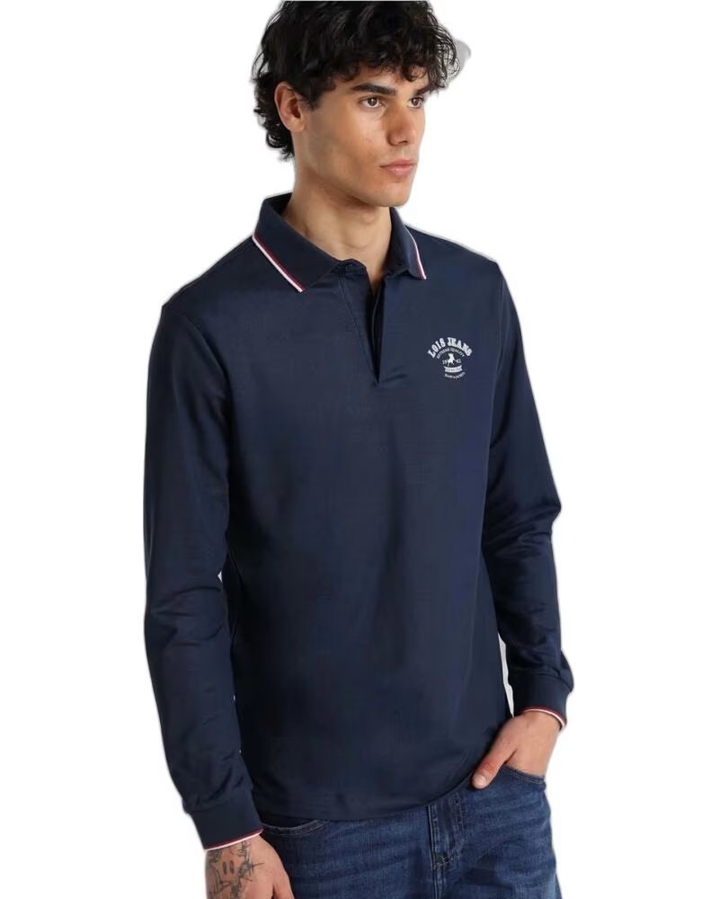 LOIS JEANS LANGARM-POLOSHIRT FÜR HERREN 13339-9047-269 MARINEBLAU AZUL