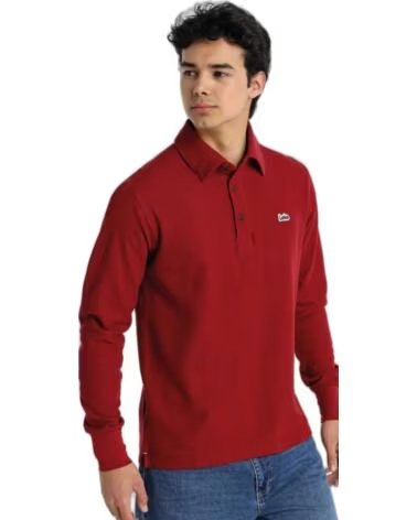 LOIS JEANS LANGARM-POLO 13330-3598-458 ROT ROJO