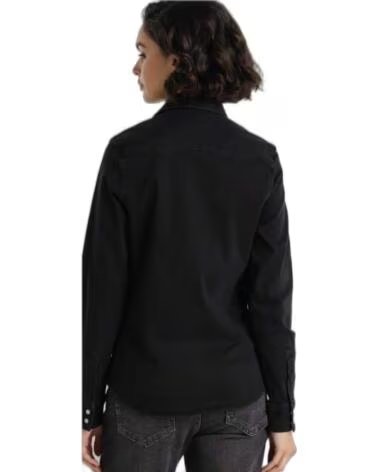 LOIS JEANS CAMISA DE GANGA E SOBRECAMISA 43118-2777-998 PRETO NEGRO