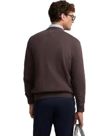 CARDIGAN EN MAILLE MARRON SILBON FW261010709162 MARRóN