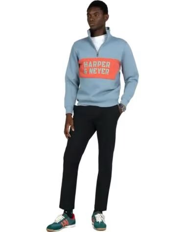 SUDADERA HARPER & NEYER 404126404 405 AZUL