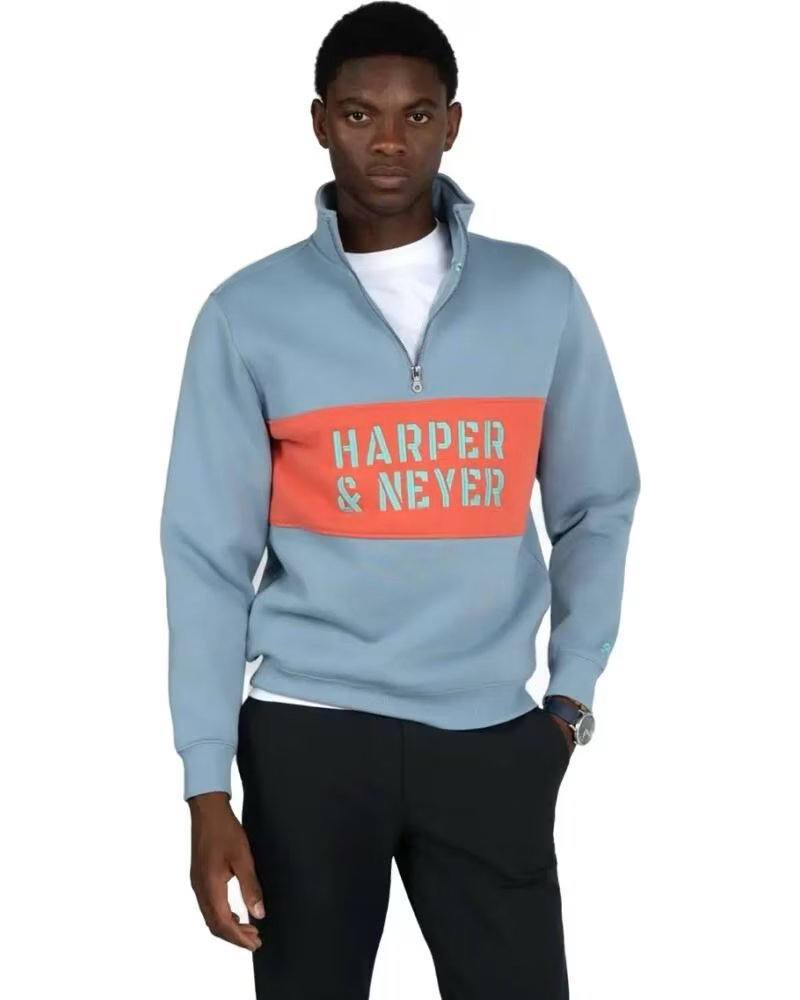 SUDADERA HARPER & NEYER 404126404 405 AZUL