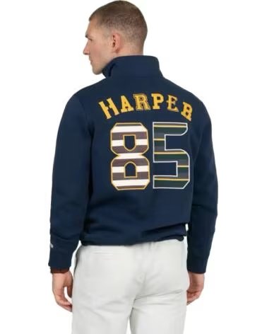 SUDADERA HARPER & NEYER 404126310 MARINO AZUL
