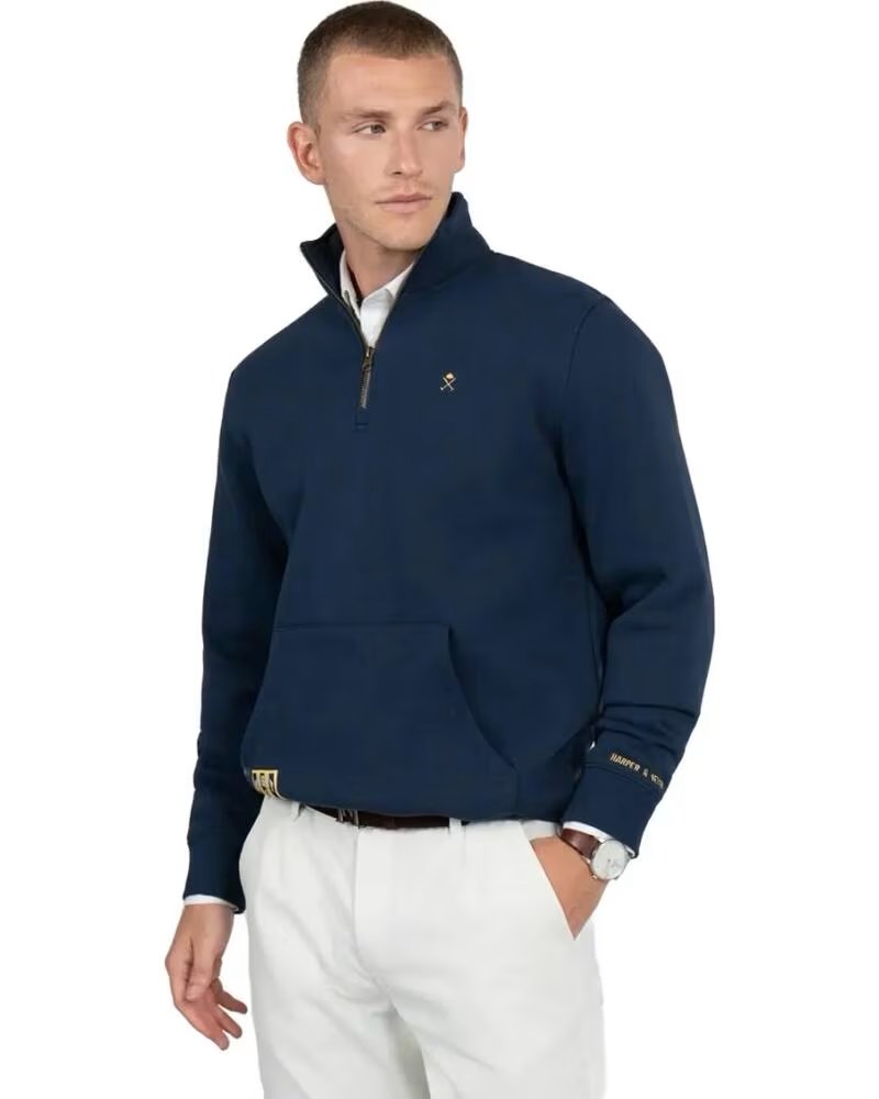 SUDADERA HARPER & NEYER 404126310 MARINO AZUL
