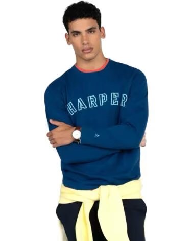 HARPER & NEYER T-SHIRT 402126401 446 AZUL