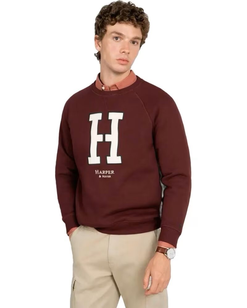 SWEATSHIRT HARPER & NEYER 404126301 591 BORDÔ AZUL