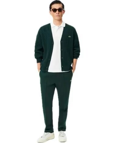 LACOSTE PANTALÓN LARGO XH8615 00 YZP HOMBRE VERDE