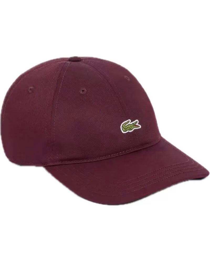GORRA LACOSTE ACCESORIOS RK0491 00 3KE MARRÓN