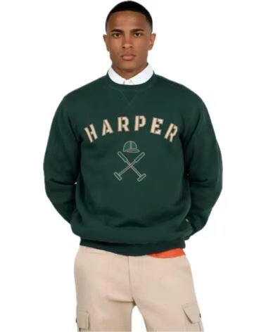 HARPER & NEYER SWEATSHIRT 404126202 WALD VERDE