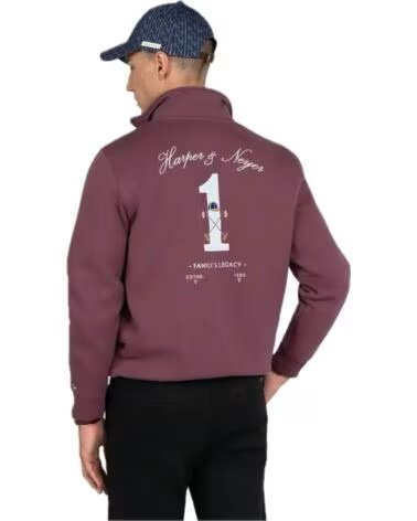 HARPER NEYER FELPA 404126106 BORDEAUX BLU AZUL