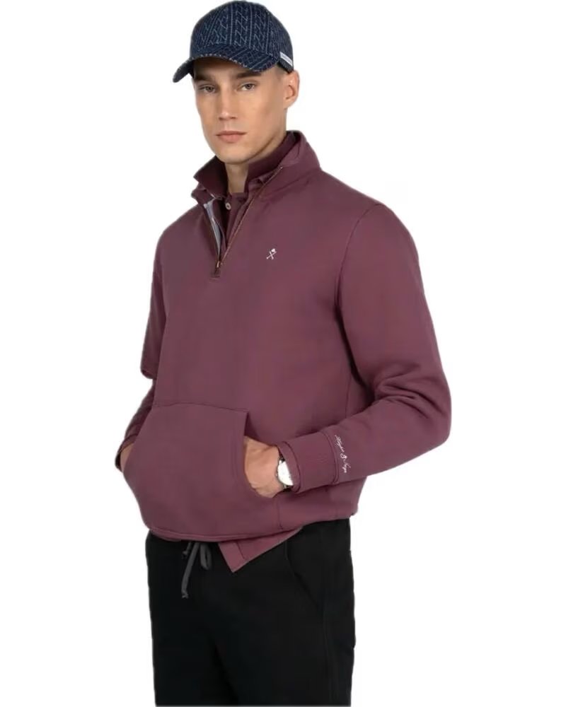 HARPER NEYER FELPA 404126106 BORDEAUX BLU AZUL