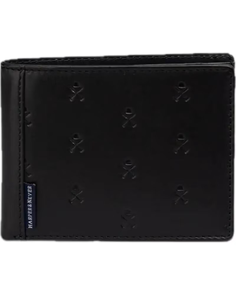 CARTEIRA DE COURO HARPER & NEYER 914125002 281 PRETO NEGRO
