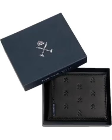 CARTEIRA DE COURO HARPER & NEYER 914125002 281 PRETO NEGRO