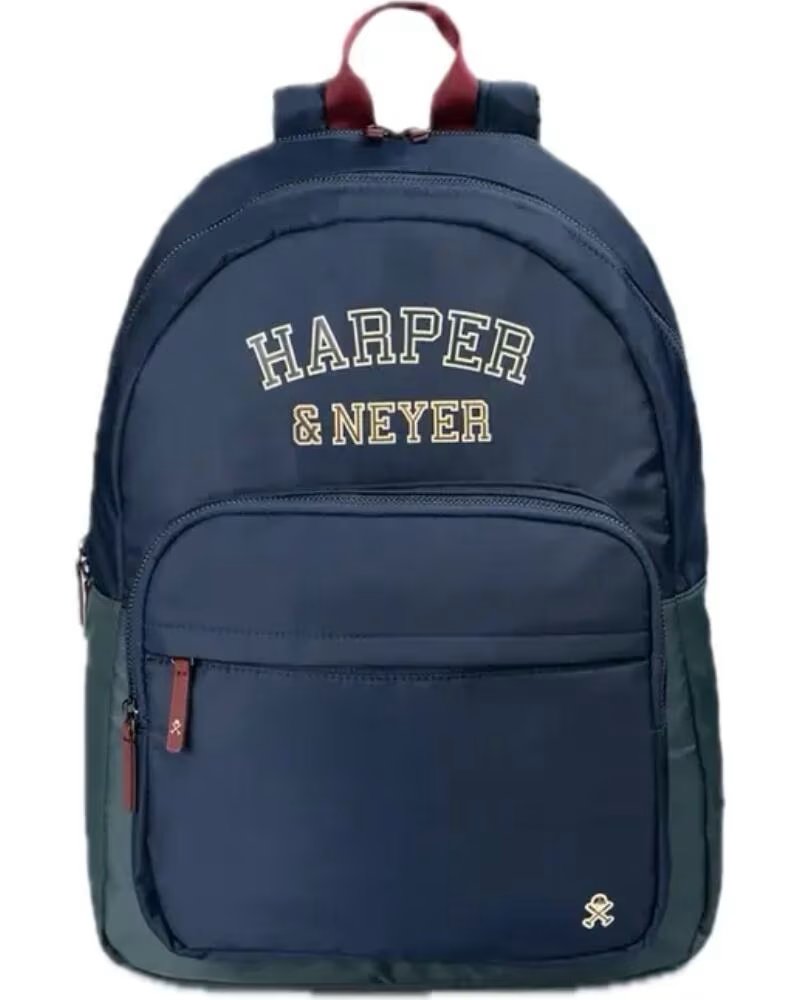 MOCHILA CASUAL HARPER & NEYER 905125004 AZUL MARINHO