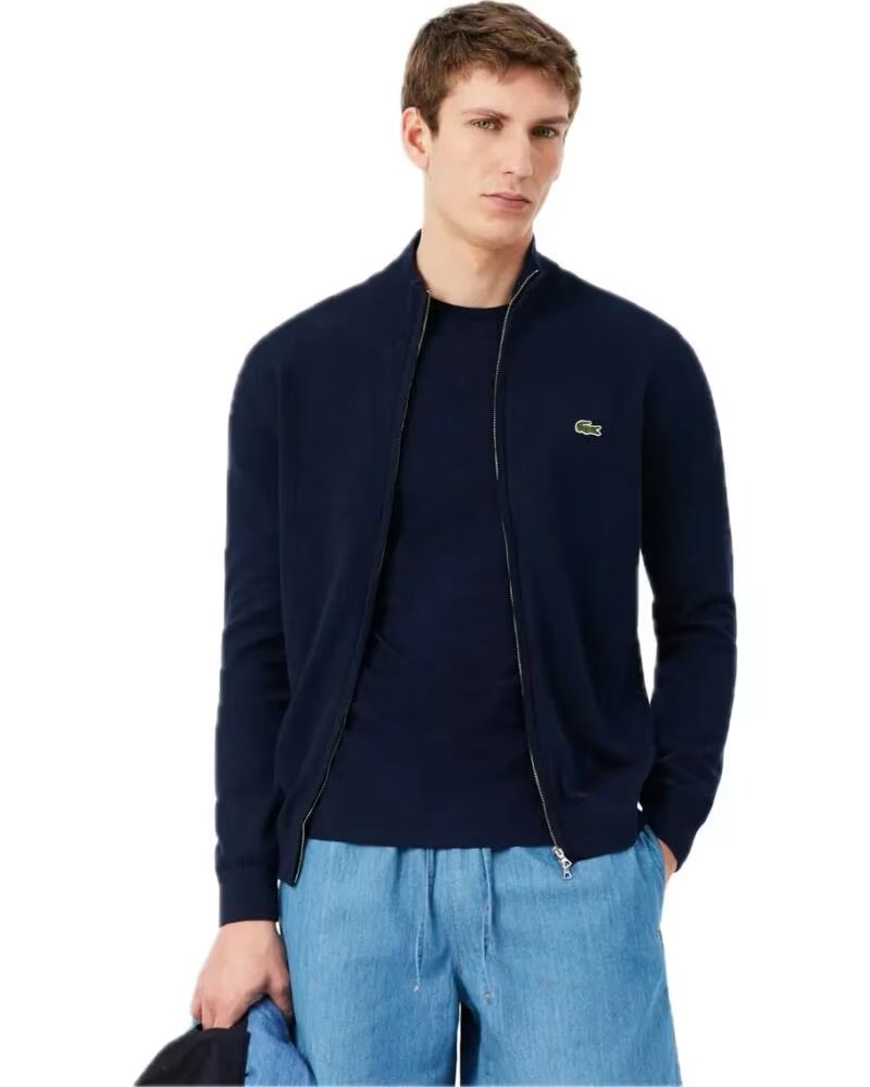 LACOSTE PULL ZIPPÉ AH1957 HOMME MARINE AZUL
