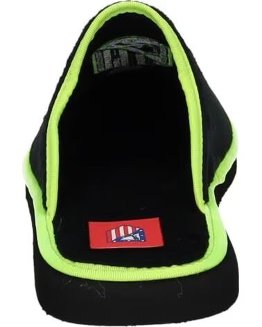 PANTOFOLE ANDINAS 924-2027 NERO E GIALLO NEGRO-AMARILLO