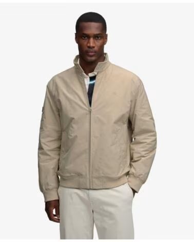 SUPERDRY GESTEPPTE HARRINGTONJACKE BEIGE VARIOS COLORES
