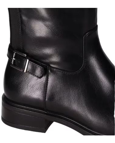 CHIKA10 BEGONA 04 BOTTES EN FAUX CUIR POUR FEMME TALON MOYEN NEGRO-BLACK