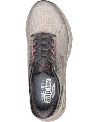 SKECHERS SLIP-INS ARCH FIT GLIDE STEP PRO BEIGE BEIG