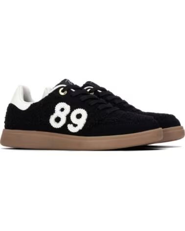 TEDDY SMITH 121142 SCHWARZE SNEAKER MIT DETAIL 89 NEGRO