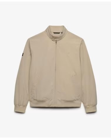 SUPERDRY GESTEPPTE HARRINGTONJACKE BEIGE VARIOS COLORES