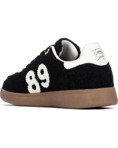 TEDDY SMITH 121142 SCHWARZE SNEAKER MIT DETAIL 89 NEGRO