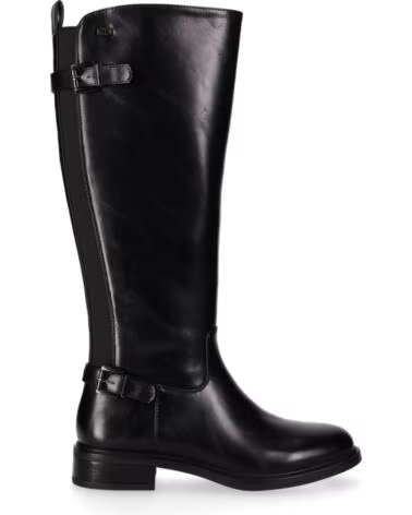 CHIKA10 BEGONA 04 BOTTES EN FAUX CUIR POUR FEMME TALON MOYEN NEGRO-BLACK