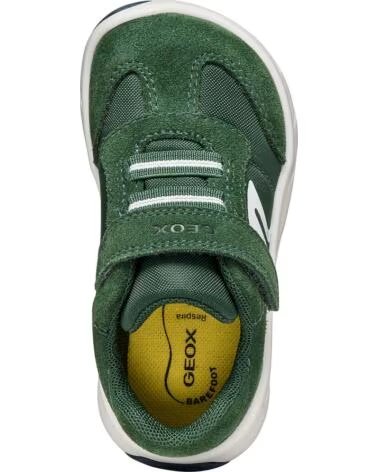 GEOX BARFUSS-SNEAKER FÜR JUNGEN B660KA FOOT-RUN FORESTWHITE