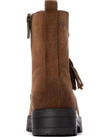 BOTTINES FEMME XTI 154149 STYLE MILITAIRE CAMEL