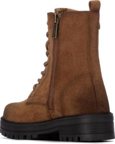 BOTTINES FEMME XTI 154149 STYLE MILITAIRE CAMEL
