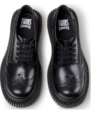 KAPPA SCARPA IN PELLE CAMPER K201964 TWS PIXR NERO001 NEGRO001