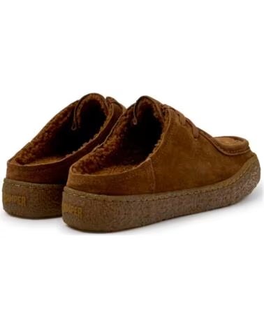 KAPPA CAMPER K201983 PEU TERRENO CASTANHO MOCASSINS SAPATOS FEMININOS MARRON002