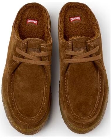 KAPPA CAMPER K201983 PEU TERRENO CASTANHO MOCASSINS SAPATOS FEMININOS MARRON002