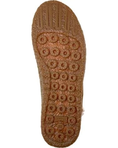 KAPPA CAMPER K201983 PEU TERRENO CASTANHO MOCASSINS SAPATOS FEMININOS MARRON002